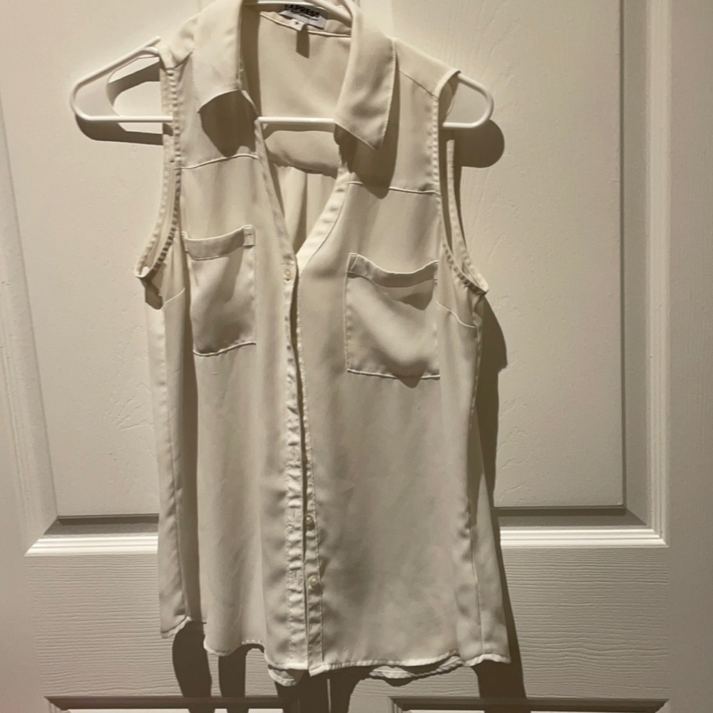 Button up Rayon tank
